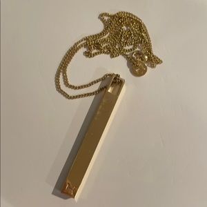 Halston Heritage gold necklace